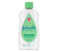 JOHNSON'S Aloe Vera Baby Oil 300ml - Leaves Skin S