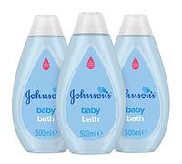 JOHNSON'S Baby Bath Multipack - Gentle and Mild for Delicate Skin and Everyday Use - pH Balanced for Delicate Skin - 3 x 500 ml
