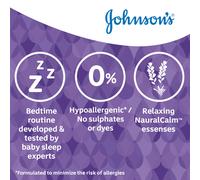 Johnsons Baby Bedtime Bath 1 x 500 ml Gentle Soothing Baby Bath to He