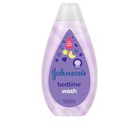 Johnson's Baby Bedtime Wash (1 x 500 ml), No More Tears Formula, Gentle & Soothing For Sensitive Skin, Hypoallergenic Newborn Essentials, Baby Wash with Natural Calm Aromas to Help Babies Sleep Better