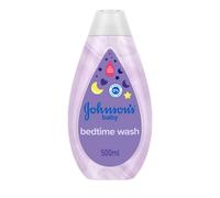 Johnson's Baby Bedtime Wash (1 x 500 ml), No More Tears Formula, Gentle & Soothing For Sensitive Skin, Hypoallergenic Newborn Essentials, Baby Wash with Natural Calm Aromas to Help Babies Sleep Better