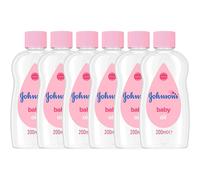 Johnson's Baby Oil, 200ml Pack 6