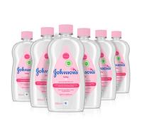 Johnson's Baby Oil 500ml Double Moisture Healthy Skin 6 Pack