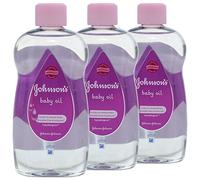 Johnson's Baby Oil 500ml Newborn Skin Protection Pack of 3
