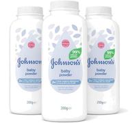 Johnson's Baby Powder 200G Pack Of 3 600G Total Multipack Mild Gentle Formula Delicate Skin Absorbs Moisture Keeps Skin Soft Dry C