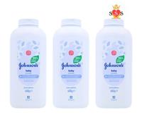 Johnson's Baby Powder 400g | Talc-Free | Hypoallergenic | Gentle & Soothing 3PCS