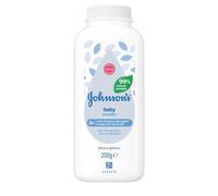 Johnsons Natural Baby Powder 200g - White