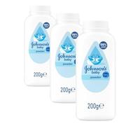 Johnson's Baby Powder Natural Cornstarch 200g (Pack of 3)