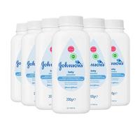 Johnson's Baby Powder Talc Talcum Soft Skin Care Protect Bottles - Pack of 6 x 2