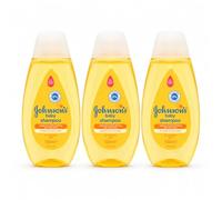 Johnson's Baby Shampoo, 3 x 100ml Travel Size Bottles, No More Tears Gentle Shampoo for Sensitive Skin, Mini Baby Toiletries Multipack, 300ml Total