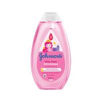 Johnson's Baby Shiny Drops Shampoo for Children, No Eyes, Hypoallergenic, Sulphate Free, Pump Bottle, 500 ml, Pack of 4