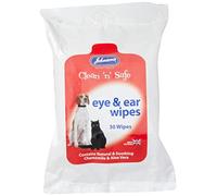 Johnsons Clean & Safe Eye & Ear Wipes 30 pack, 50 g