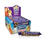 Johnsons Cockatiel Parrot Fruity Stick Bars Display Box Of 28