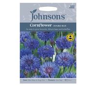 Johnsons Cornflower Double Blue Seeds