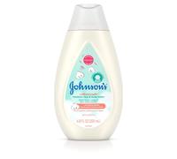 Johnson's Cotton Touch Newborn Baby Face and Body Lotion, Made with Real Cotton, 6.8 fl. oz