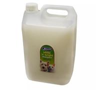 Johnsons Dog & Cat Grooming Shampoo White N Bright 5L