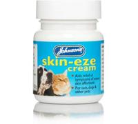 Johnson's Dog Cat Skin Cream Skin-Eze Soothes Minor Skin Problems & Irritations (Skin Eze)