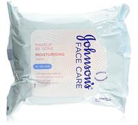 Johnson's Face Care Make Up Be Gone Moisturising Wipes for Dry Skin - Pack of 2