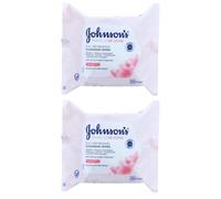 Johnson's Face Care Make Up Be Gone Refreshing Wipes - Pack of 2
