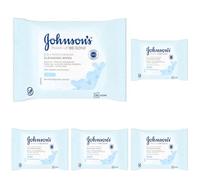 Johnson's Face Care Makeup Moisturising Wipes, Pack of 125 Wipes