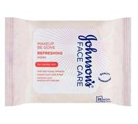 Johnson's Face Care Makeup Be Gone Refreshing Wipes 25s
