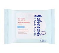 JOHNSONS FACE WIPES MOIST, 25 count Pack of 6