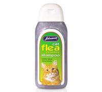 Johnsons Cat Flea Cleansing Shampoo - 125ml Bottle
