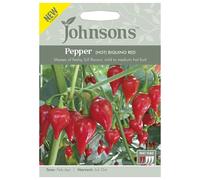 Johnsons Hot Pepper Seeds Biquino Red Mild To Medium Spicy Chilli