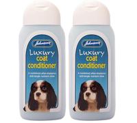 Johnsons Luxury Coat Conditioner 200ml,White (Pack of 2)