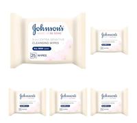 Johnson's Makeup Be Gone Extra-Sensitive Wipes, Pack of 125 (Packing May Vary)