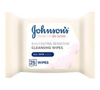 Johnson's Makeup Be Gone Extra-Sensitive Wipes, Pack of 25