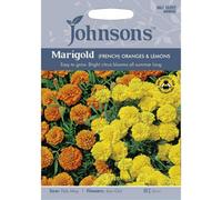 Johnsons Marigold French Oranges & Lemons Flower Seeds