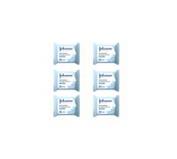 Johnson's Moisturising Wipes Face Care Makeup Be Gone (25) x 6