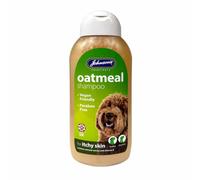 Johnson's Oatmeal Shampoo for Dogs - Soothes Itchy Skin, Vegan Friendly - 400ml