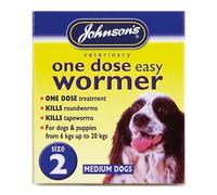 Johnsons Vet Easy One Dose Wormer, Size 2