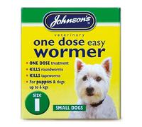 Johnsons One Dose Wormer for Puppies & Small Dogs - 4 Tablets