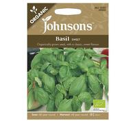Johnsons Organic Basil Sweet Seeds