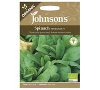 Johnsons Organic Spinach Renegade F1 Seeds