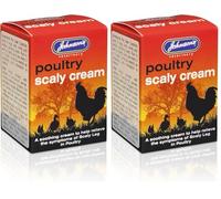 Johnsons Poultry Scaly Cream (Pack of 2)
