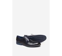 'Johnsons' Premium Leather Brogue Shoe Alexander Pace Dark Navy 9