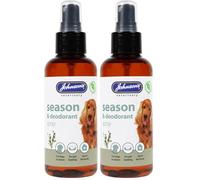Johnson's Season and Deodorant Spray for Dogs - Protects and Deodorises - 150ml (Pack of 2)