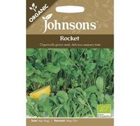 Johnsons Seeds - Pictorial Pack - Vegetable - Rocket (ORGANIC) - 1000 Seeds