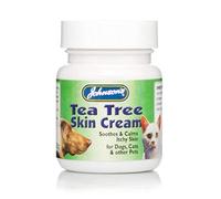 Johnson's Tea Tree Skin Care Cream Dogs Cats & Small Animals