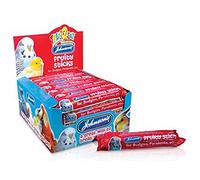 Johnsons Treat 2 Eat Budgie & Parakeet Fruity Sticks, 28 x 45 g | Seed, fruit and honey sticks add variety and encourage busy beaks to work for a treat.