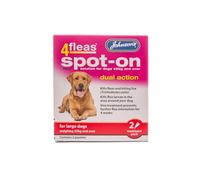 Johnsons Vet 4 Flea Spot-On for Large Dogs