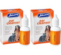 Johnson's Vet Ear Cleanser, 18 ml, clear (Pack of 2)