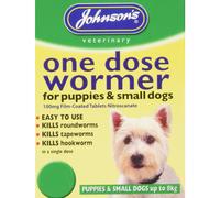 Johnsons Vet Easy One Dose Wormer, Size 1