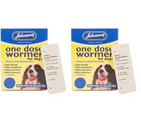 Johnson's Vet Easy One Dose Wormer, Size 2 (Pack of 2)