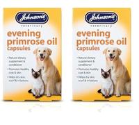 Johnsons Vet Evening Dog and Cat Prim Oil Capsules, Pack of 120