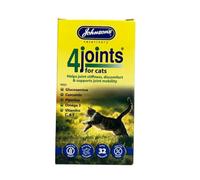 JOHNSON'S VETERINARY 4joints Granules for Cats to help Joint Stiffness, Discomfort and Supports Joint Mobility, 90g